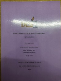 Image of Dampak Perubahan Iklim Terhadap Kesehatan Siswa SMA DCS