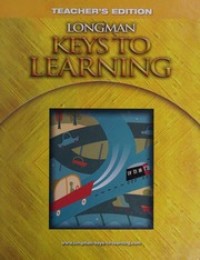 Image of Pearson Longman Keys to Learning (Teacher's Edition)